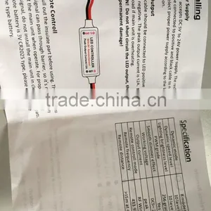 MCBRF-RGB4 Mini RGB Controller With RF Remote thumbnail-4