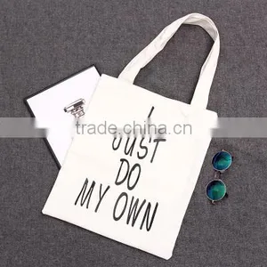Fashionable Canvas Tote Bag Shopping Bag With Logo Printed thumbnail-1