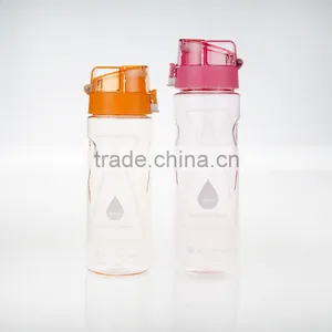 Plastic Sports Bottle With Straw/sports Water Bottle/travel Bottle thumbnail-1