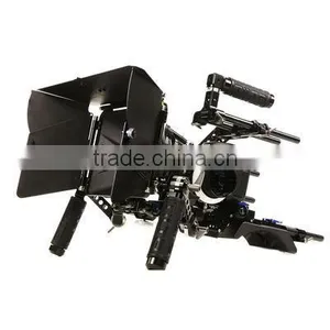 Tilta DSLR Rig 15mm Rod Shoulder Pad Follow Focus Matte Box Handle For 5D3 550D thumbnail-1