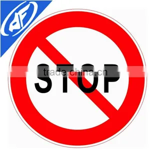 Reflective Adhesive Orbid Turn Back Road Sign thumbnail-6