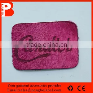 Custom Garment Distressed Logo Leather Patch for Any CMYK Color thumbnail-5