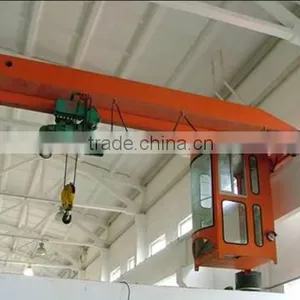 1-10T Motor -Driven Single Bridge Beam Crane for Sale thumbnail-1