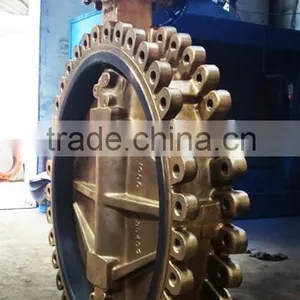 Cast Iron Body EPDM Seat DI Lug Type Double Stem ANSI Butterfly Valves thumbnail-5