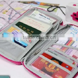 NEW Travel Passport Credit ID Card Document Bag Cash Wallet Purse Holder Case thumbnail-3