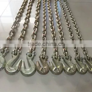 Industrial Alloy Steel G80 Lifting Chains With Hooks thumbnail-1