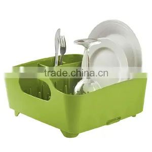 Corner Plastic Dish Drainer Rack thumbnail-1