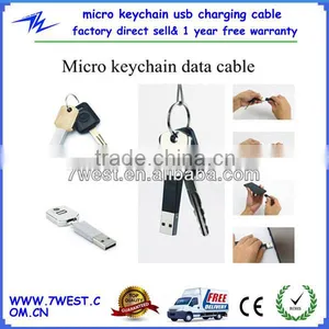 2014 USB Micro Keychain in Sync Data Cable / Usb Charger Cable thumbnail-1