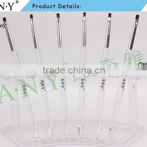 ANY Nail Art Maincure 3D Sculpture Acrylic Handle Beauty Hand and Nail Brush Flat UV Gel Art thumbnail-4