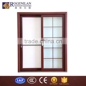 ROGENILAN 80# Customized Glass Door Villa Entrance Modern Sliding Glass Balcony Sliding Doors thumbnail-4