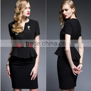 OL Formal Wear Blazer Set Office Business Suit Skirt Jacket 2 PS Set thumbnail-6