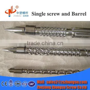 Plastic Scrap Screw Barrel for Molding Injection/Bimetallic/Alloy Screw Spare Parts thumbnail-6