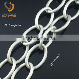 Matt Nickel Color o Shape Chain 27.5*18.5mm thumbnail-1