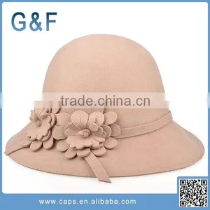 European Style Wool Felt Sauna Hat For Ladies thumbnail-1