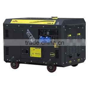 BISON CHINA Silent Diesel Generator 10kva Single Phase Chineses Power High Voltage Generator thumbnail-3