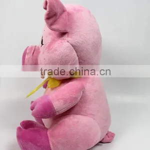 Luckiplus Hot Sale First Class Adorable Pink Pig Family Safe Technology Toy For Kids thumbnail-5