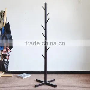 Wood Hangers for Clothes, Tree Shaped Coat Hook, Hat Hook thumbnail-6