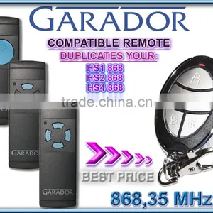 Replacement Remote for GARADOR HS1 868,HS2 868,HS4 868 thumbnail-2