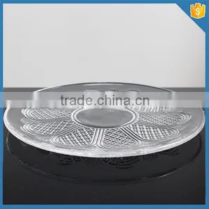 Wholesale Hand Made Round Charger Wedding Glass Plate thumbnail-2
