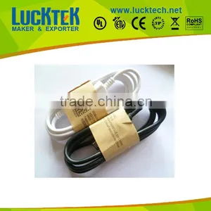 Samsung USB Cable for Samsung Galaxy S4 SIV S3 SIII I9500 Black & White thumbnail-1