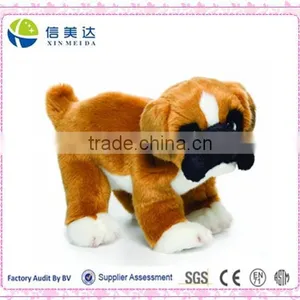 Plush Soft Boxer Dog Stuffed Dog Toy thumbnail-1