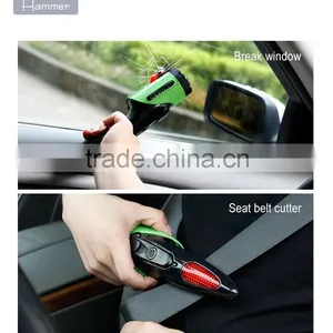2016 Special Launch Portable Useful Professional Car Hammer With Seat Belt Cutter For Emergency thumbnail-2