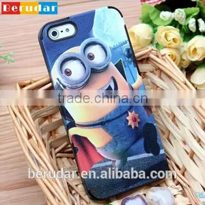OEM Leather Phone Back Case for Iphone 6 thumbnail-1