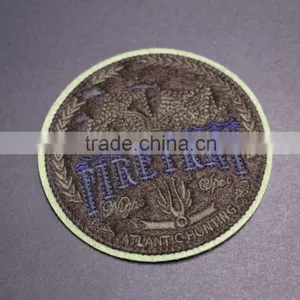 2016 Hot Sales Laser Cutting Woven Clothing Patches thumbnail-1