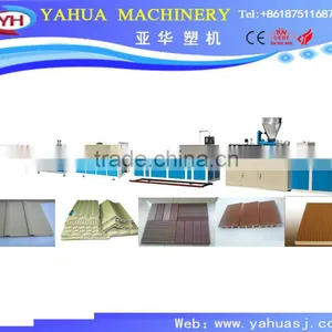 PVC Window Profile Extrusion Line/Wood Plastic Profile Production Line/upvc Profile Extrusion Line thumbnail-1