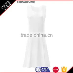 Temperament Women Sleeveless Posed Even Accept Waist Beach Dress Printing Garment Dress Dress Tide thumbnail-3