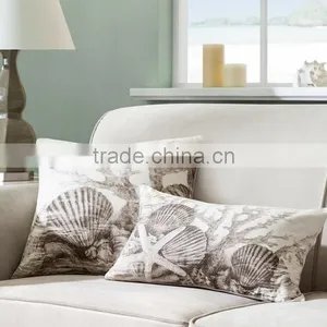 Fashion Custom Screen Printed Sofa Cushion Cotton Cushion Covers thumbnail-2