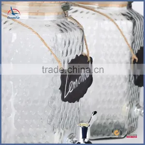 High Quality 5L Glass Dispenser Wholesale Glass Beverage Dispenser thumbnail-5