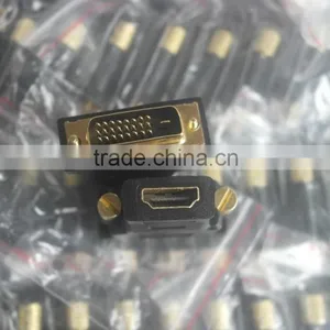 24k Gold Plated HDMIA Female to DVI Male Adapter thumbnail-4
