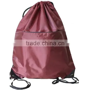 14 oz Green Custom Drawstring Canvas Bag thumbnail-3