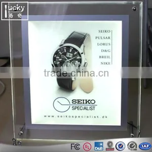 LED Light Box Acrylic Display Stand,Advertising Slim Light Box thumbnail-1