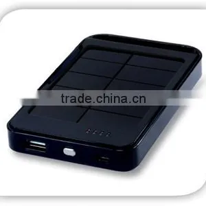 Most Popular Built-in Battery 6000mah Portable Solar Charger Power Bank, Solar Cell Phone Charger thumbnail-5