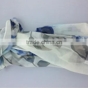 Big Repeat Size Rayon Printng Scarf thumbnail-1