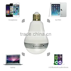 Bulb Lights Type and E27 Led Light Bulbs Bluetooth Speaker thumbnail-6