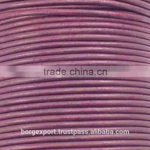 6mm Round Leather Cords From BORG EXPORT thumbnail-6