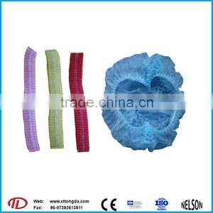 Disposable Dustproof Surgical Non Woven Protective Mob Cap thumbnail-1