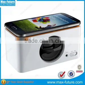Hot Sale Wireless Speaker With FM Radio LCD Display Clock and Temperature thumbnail-2