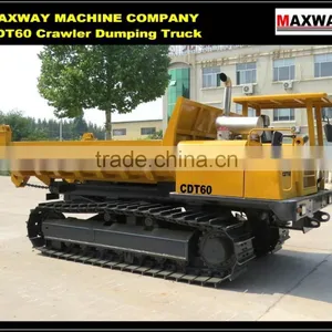 2015 Cheap ~ Customized Steel Track Hydraulic Self-unloading Palm Truck , CE / ISO / SGS , Model: CDT60 thumbnail-2