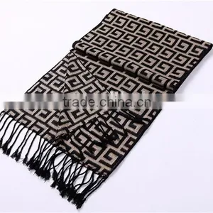Wholesale Plain 100% Pashmina Viscose Scarf D800-18 thumbnail-1