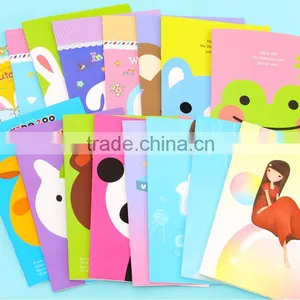 Monochrome Cartoon Exercise Book, Cartoon Notebook, Copybook thumbnail-1