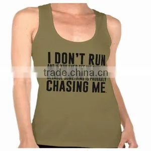 2016 Tank Top Manufacturer Wholesale Latest Design Comfortable High Quality Gym Women Tank Top thumbnail-5