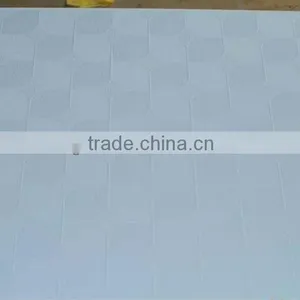 Quality PVC Veneer Gypsum Ceiling Board 600*600mm thumbnail-1