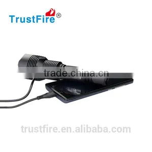 TrustFire Jie8 USB Port Directly Charged Cree XML-2 1000lumens Led Flashlight thumbnail-5