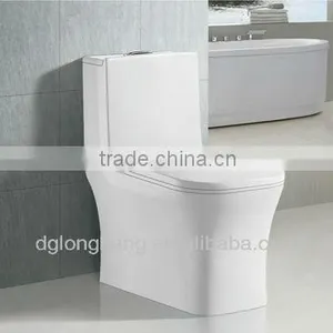 Smooth Surface Sanitaryware Elegant Design Toilet One Piece Toilet Ceramic Toilet Bathroom Elegant Design Toilet thumbnail-1