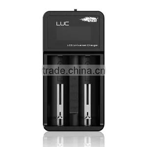 High Quality 18650 Universal Charger Efest LUC V2 2bay IMR Li-ion Battery Charger thumbnail-3