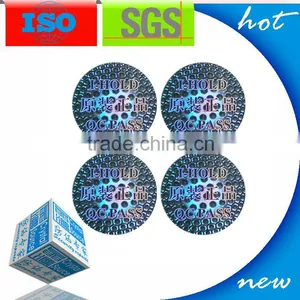 2016 3d Hologram With Original Laser Holographic Sticker Custom Hologram Label thumbnail-4